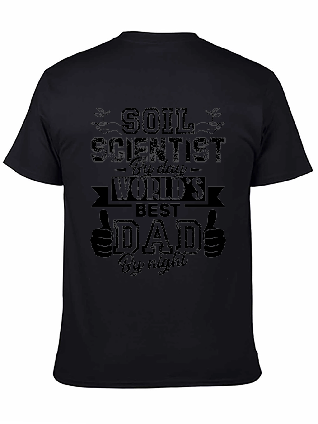 Soil Scientist Dad T-Shirt - Best Dad By Night