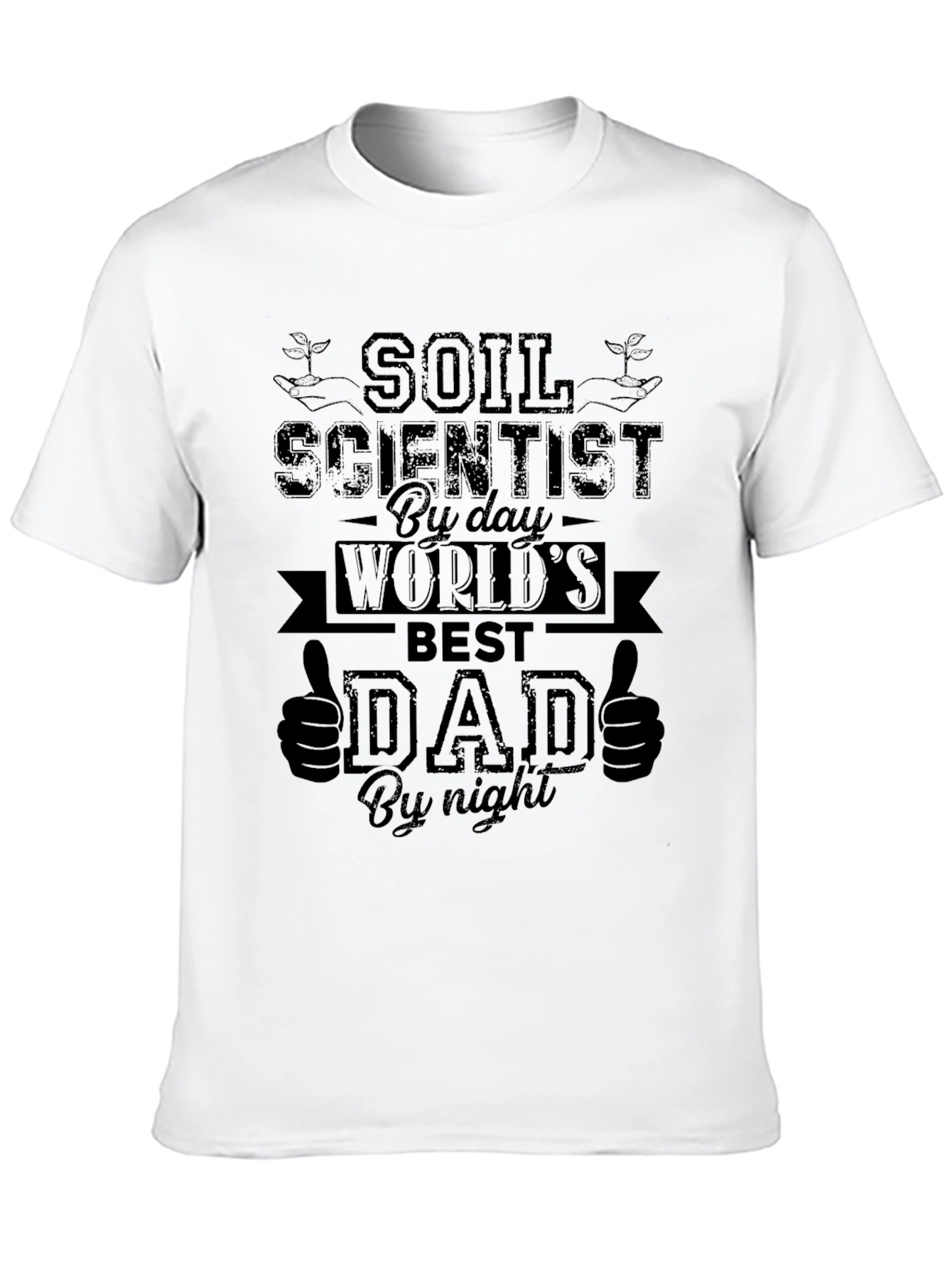 Soil Scientist Dad T-Shirt - Best Dad By Night