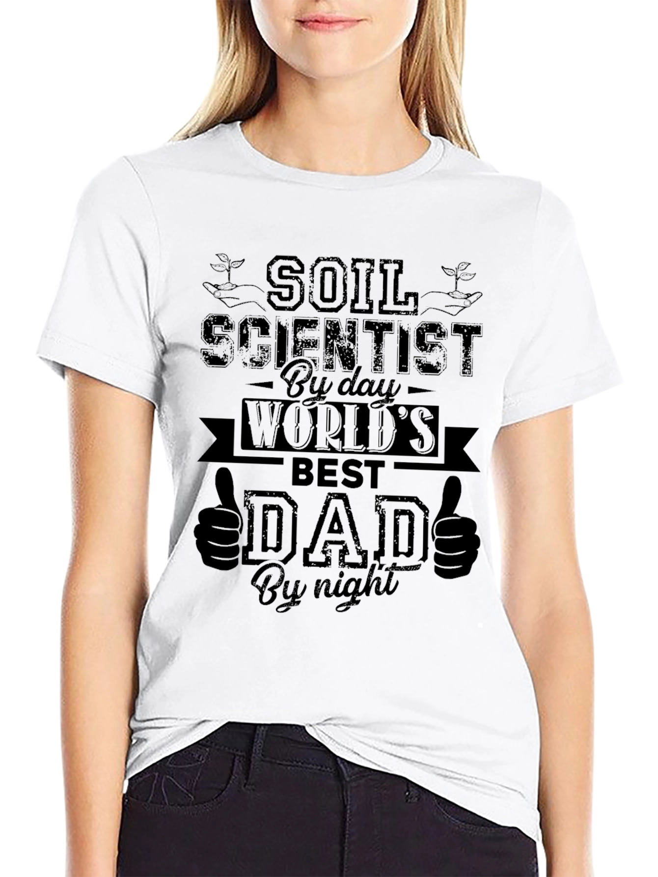 Soil Scientist Dad T-Shirt - Best Dad By Night
