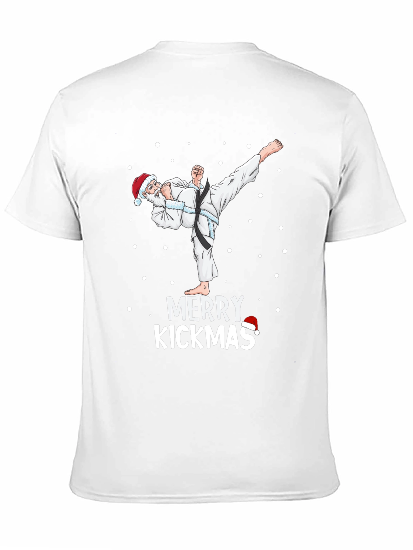 Merry Kickmas Santa Karate T-Shirt