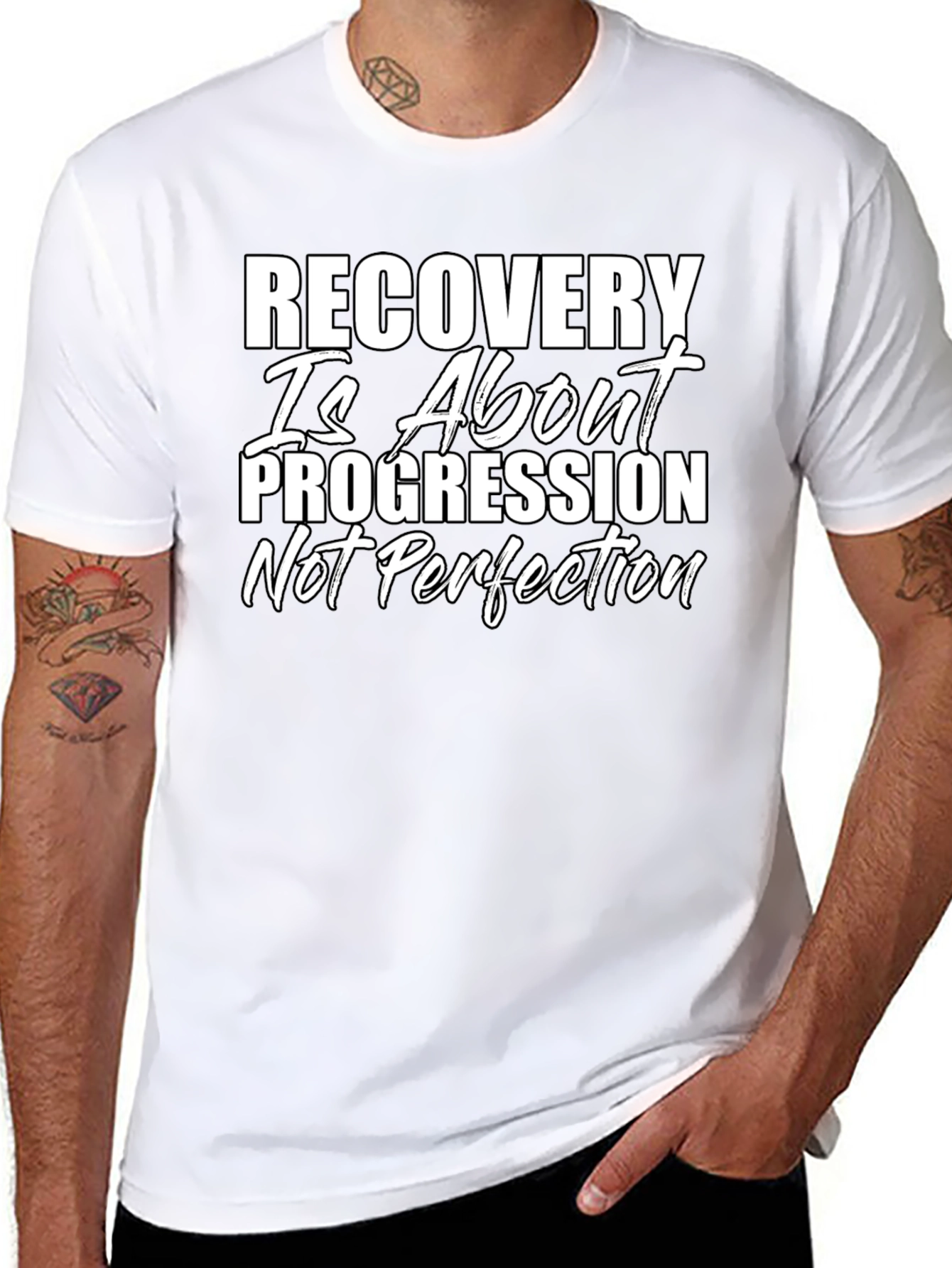 Recovery Progression T-Shirt - Motivational Tee