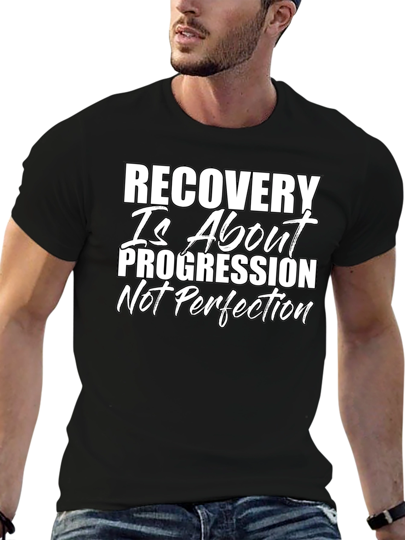 Recovery Progression T-Shirt - Motivational Tee