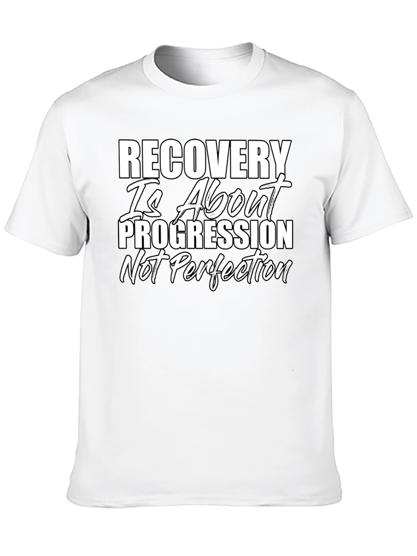 Recovery Progression T-Shirt - Motivational Tee