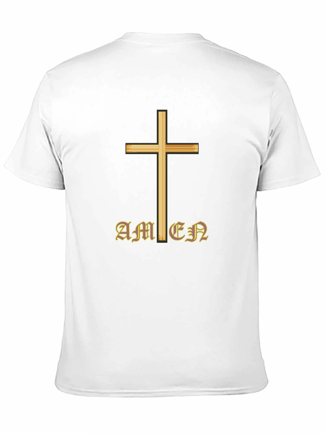 Amen Cross T-Shirt - Christian Religious Apparel