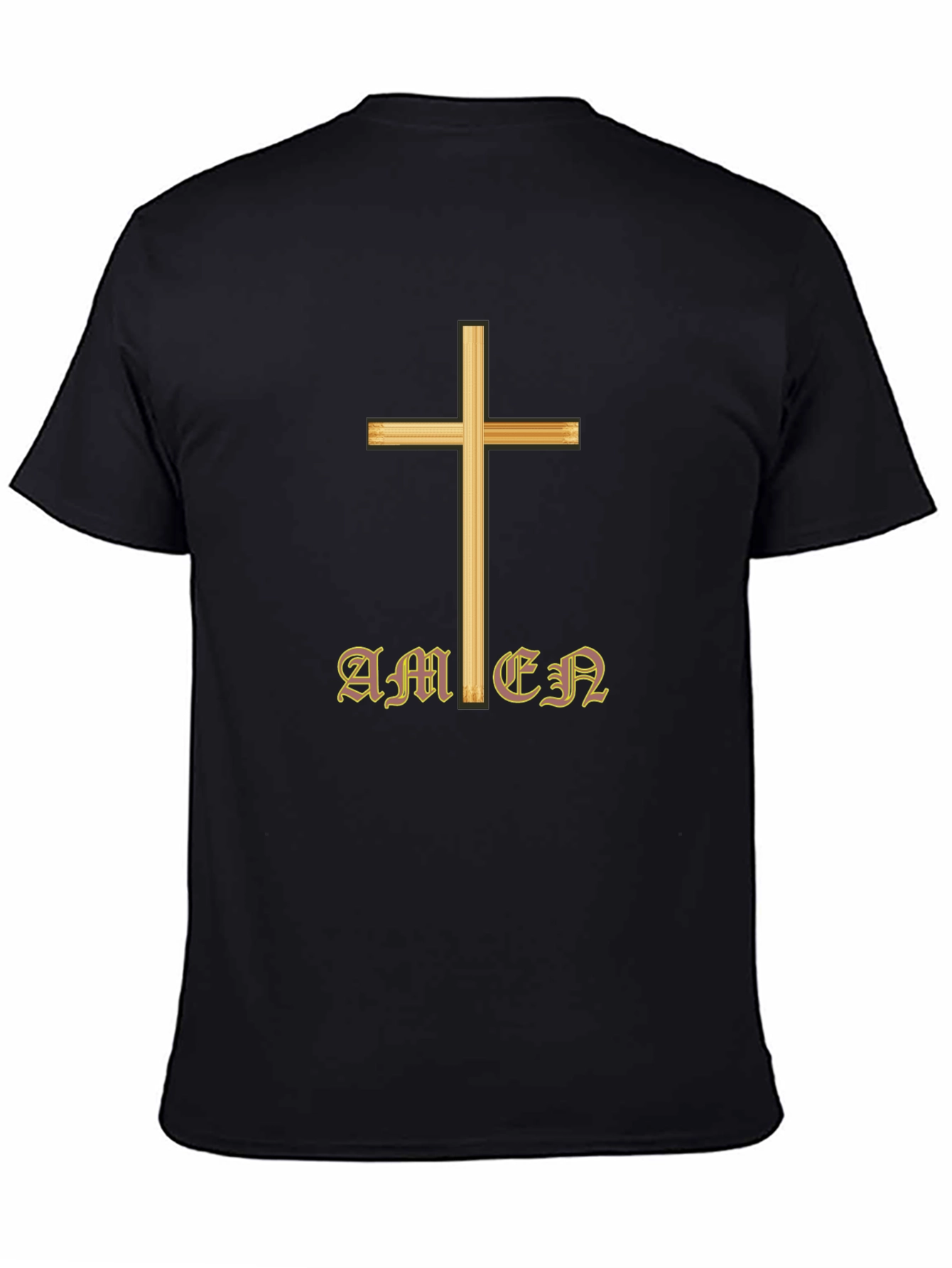Amen Cross T-Shirt - Christian Religious Apparel