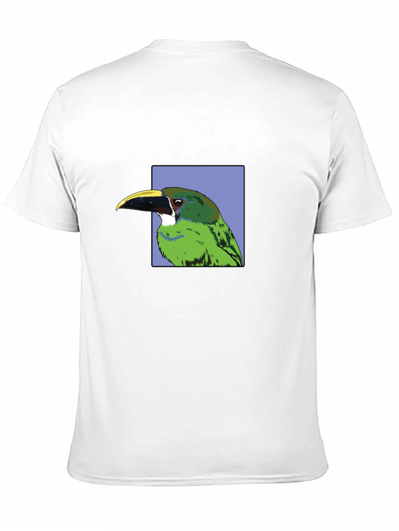 Tropical Bird Graphic Tee - Cool Nature Design