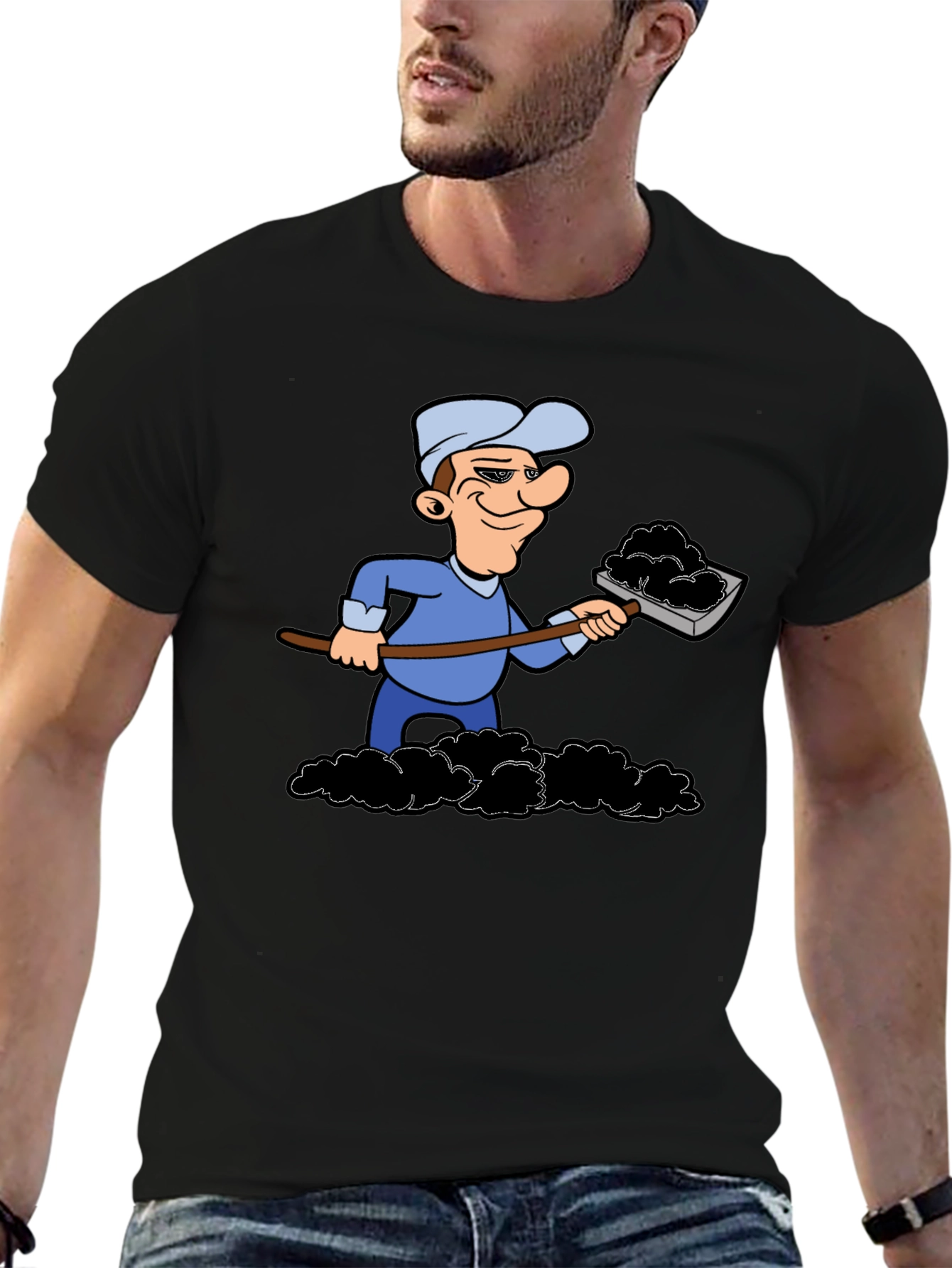 Coal Miner Graphic T-Shirt