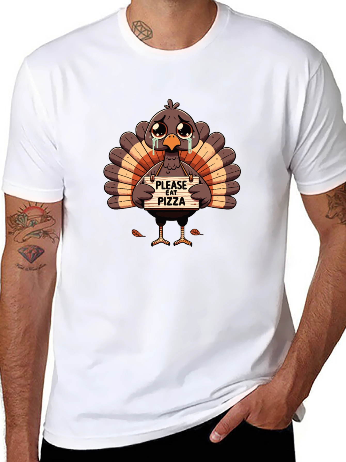 Eat Pizza Not Turkey T-Shirt