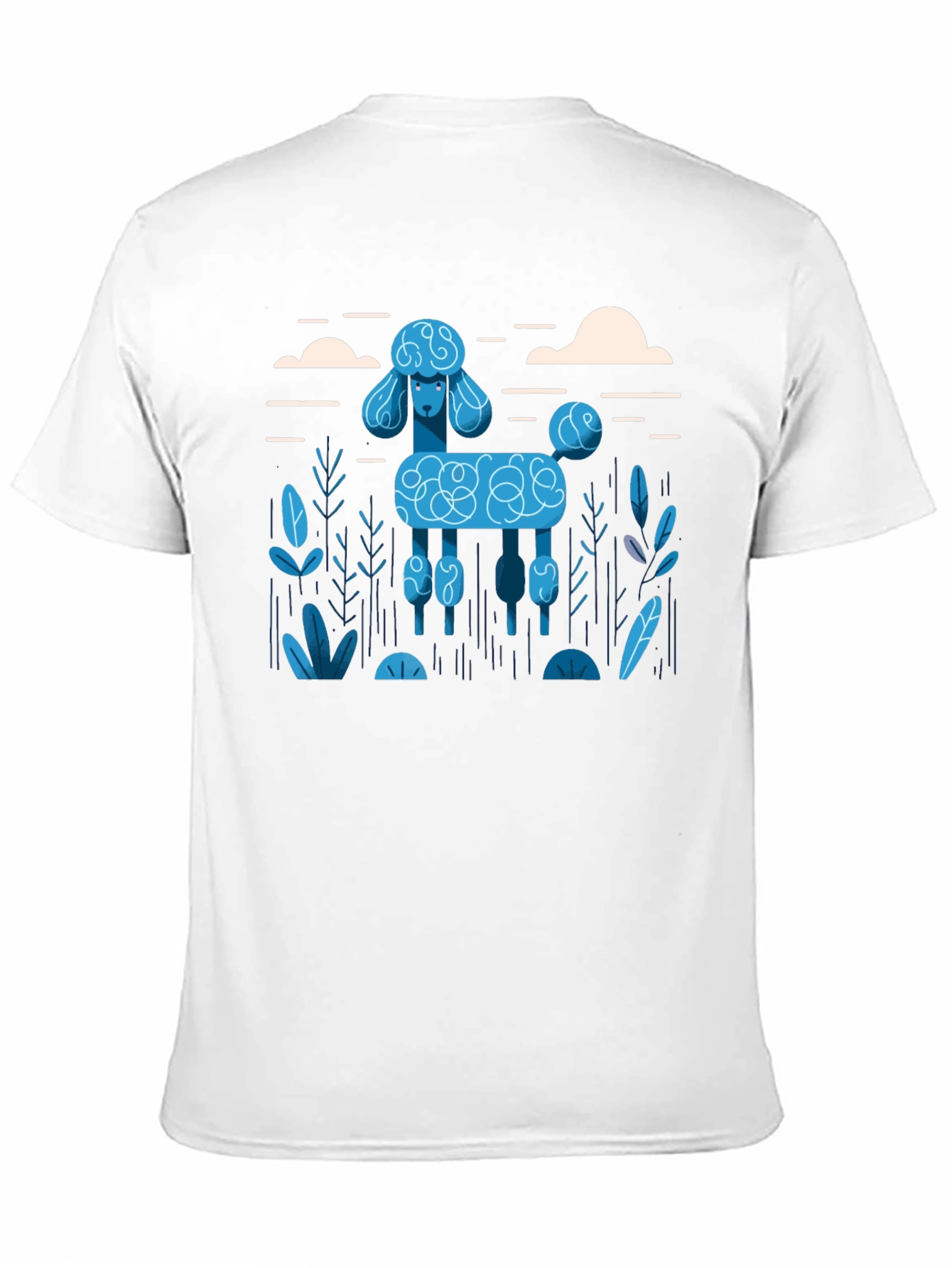Poodle Graphic Tee - Modern Dog Lover Shirt