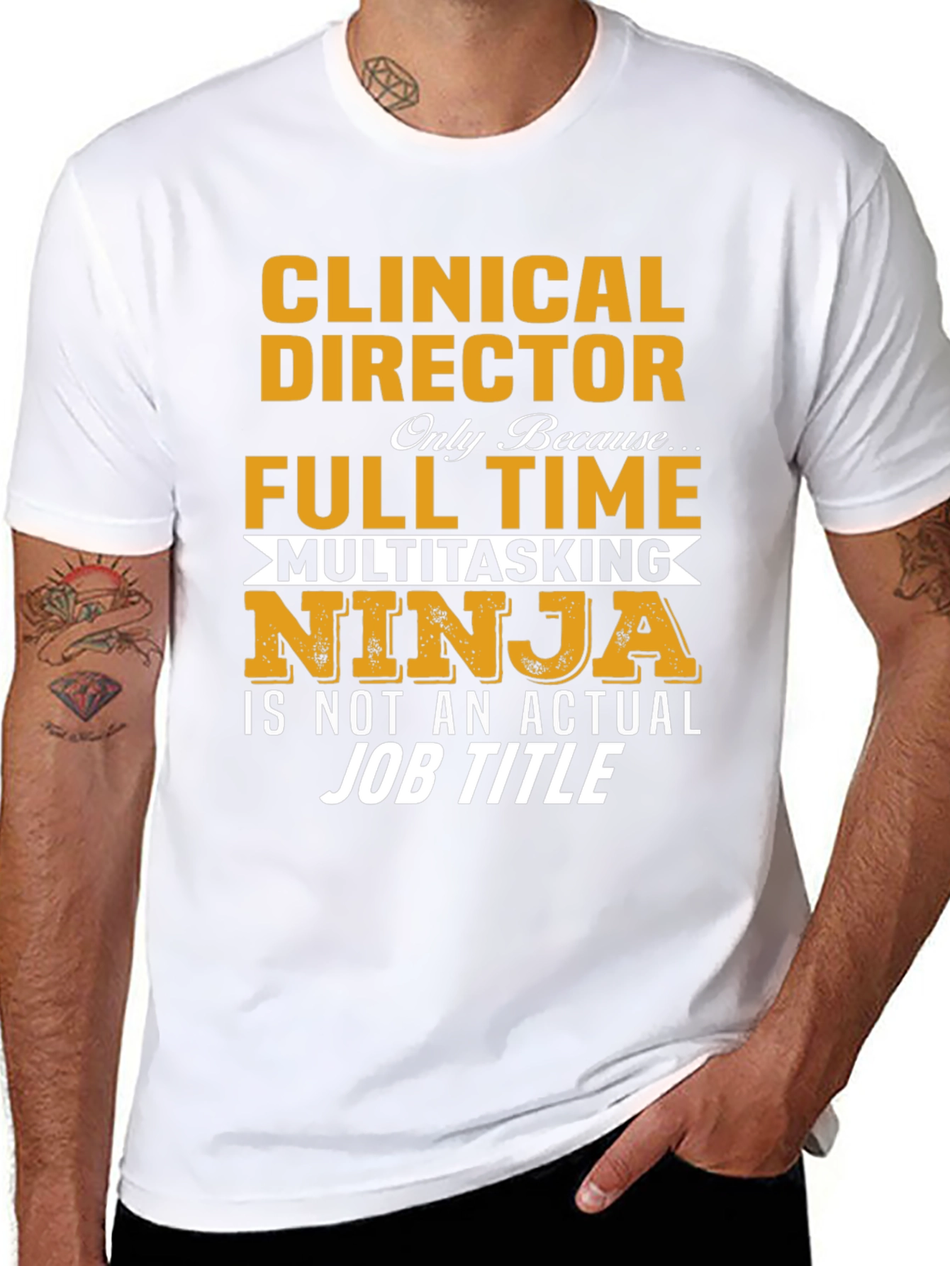 Clinical Director Multitasking Ninja T-Shirt