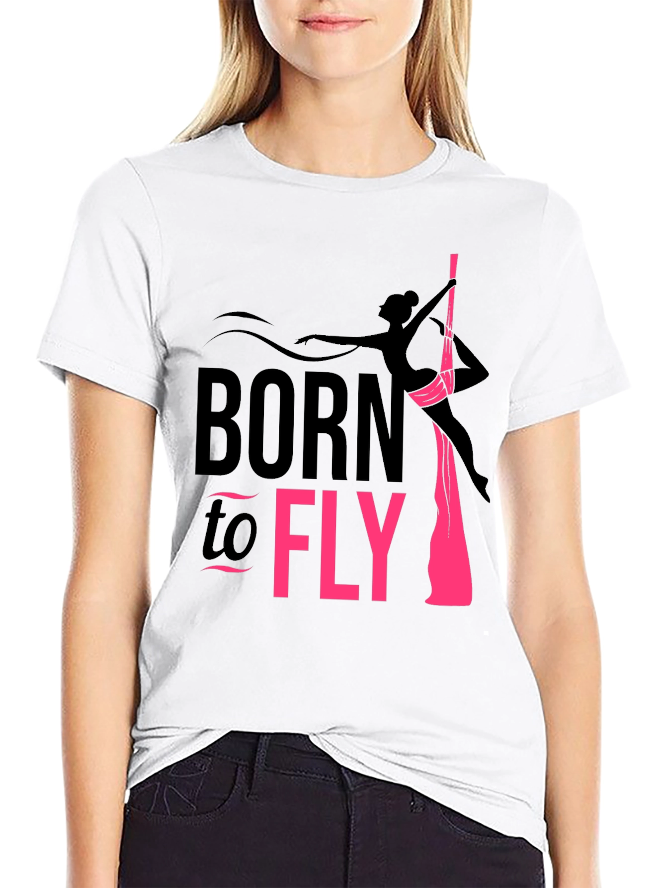 Born to Fly Aerialist T-Shirt