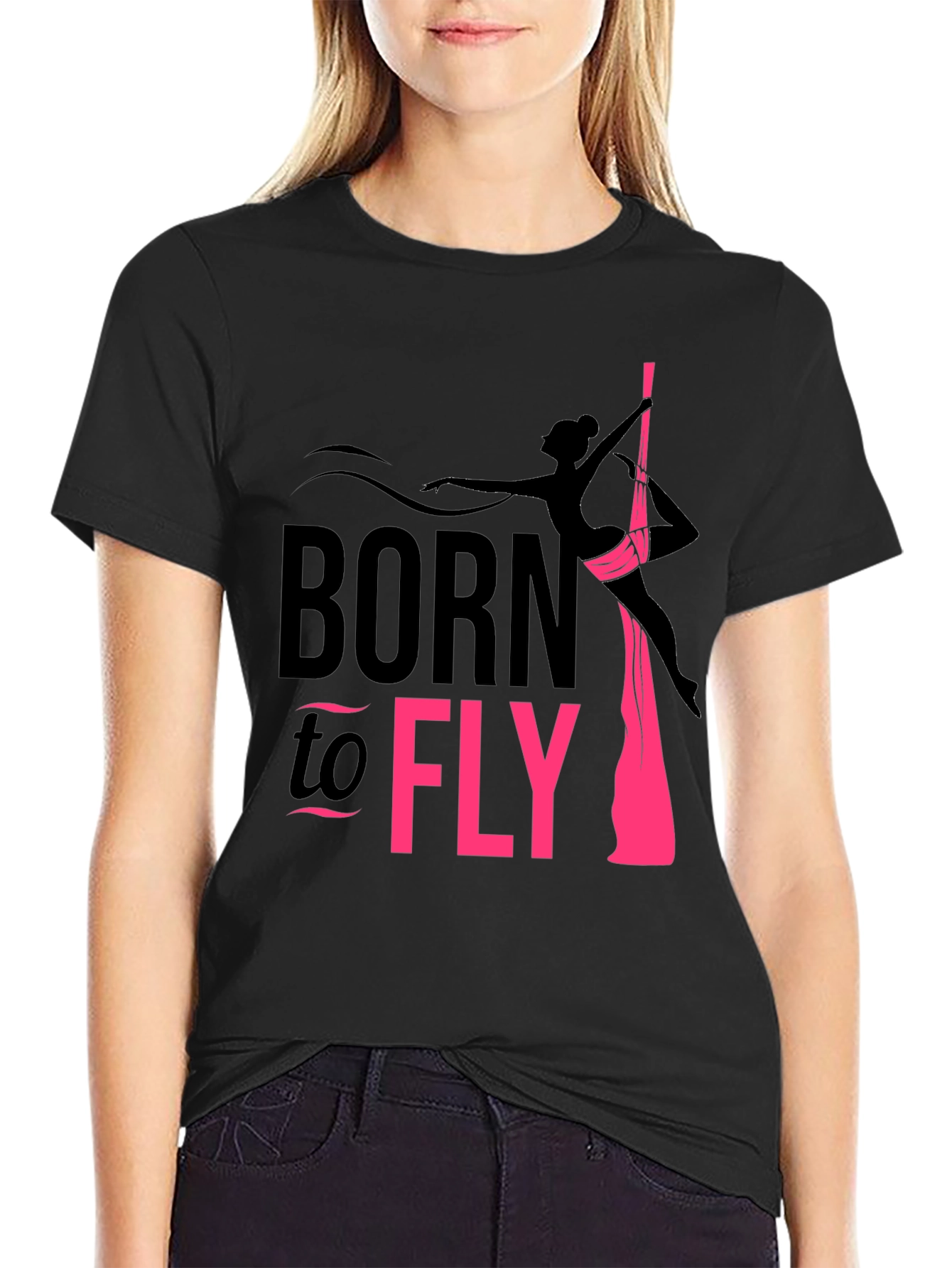 Born to Fly Aerialist T-Shirt