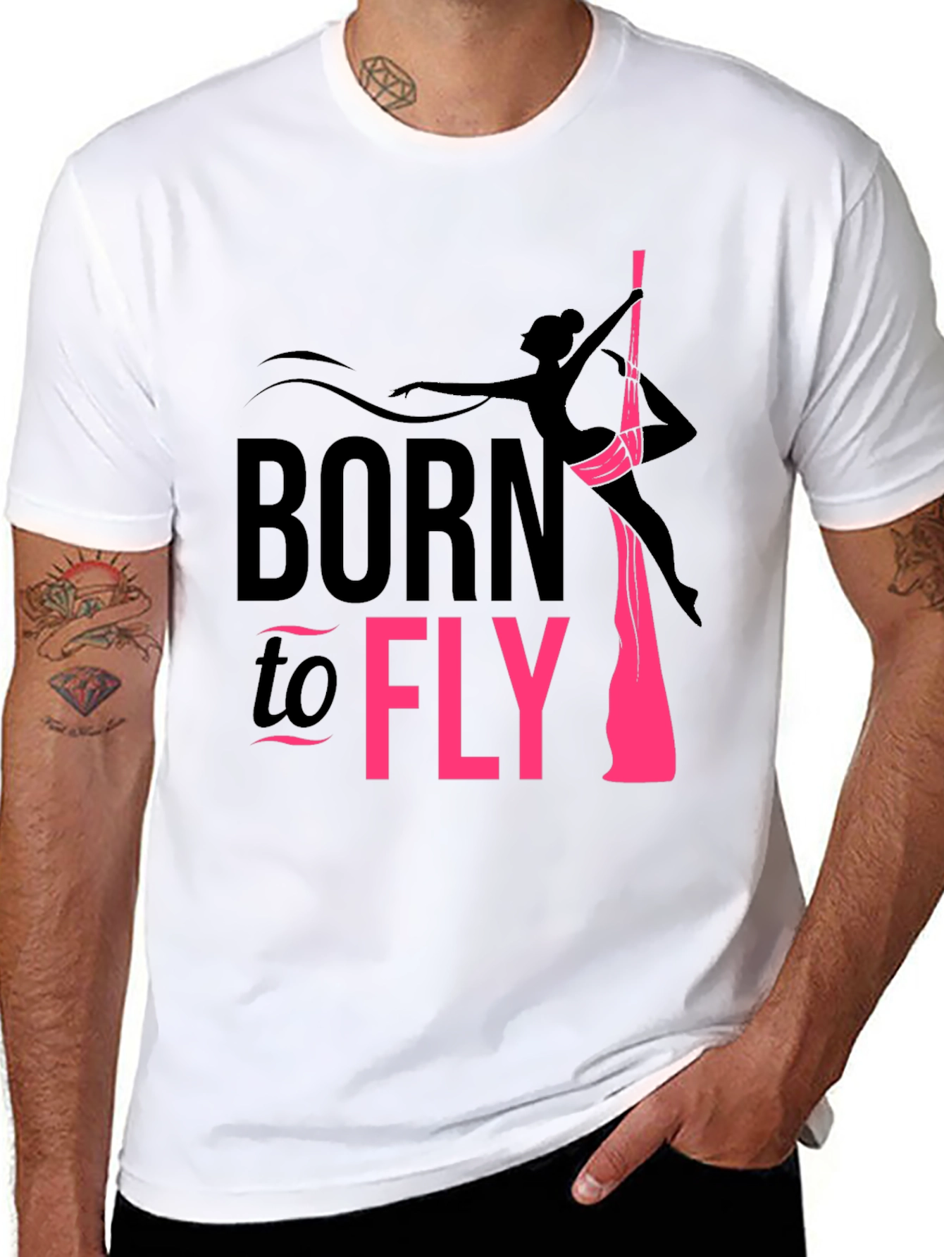 Born to Fly Aerialist T-Shirt