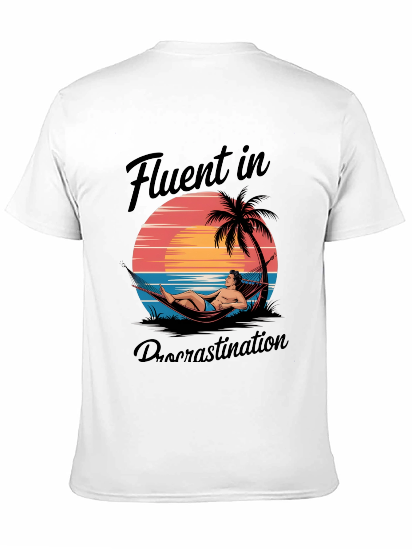 Fluent in Procrastination Graphic Tee