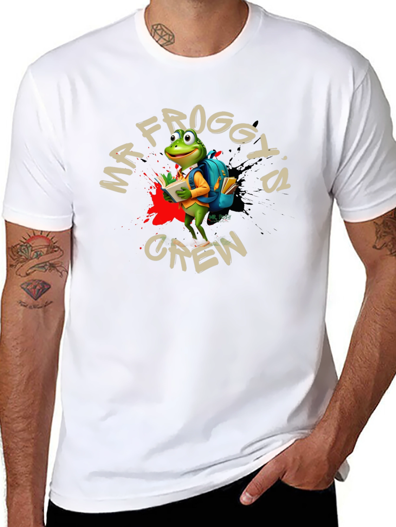 Mr. Froggys Crew Graphic Tee