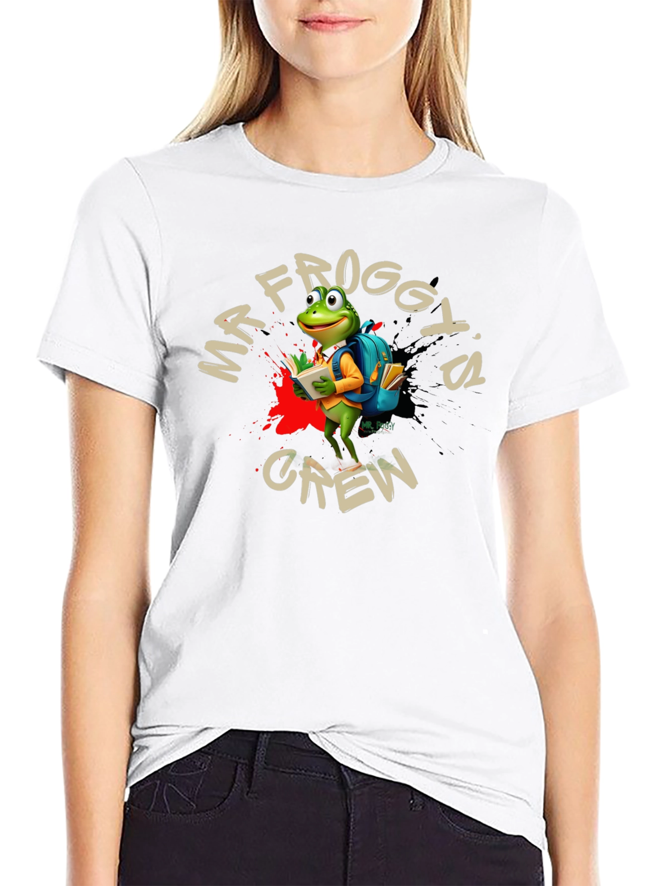 Mr. Froggys Crew Graphic Tee