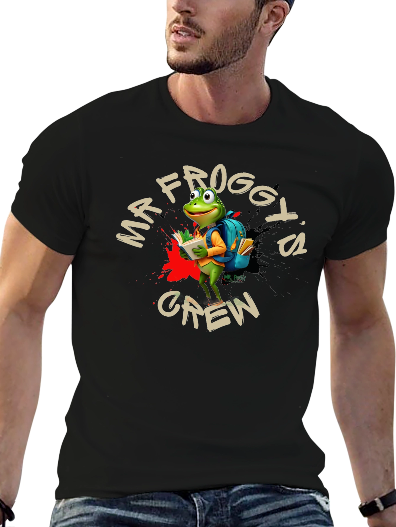 Mr. Froggys Crew Graphic Tee