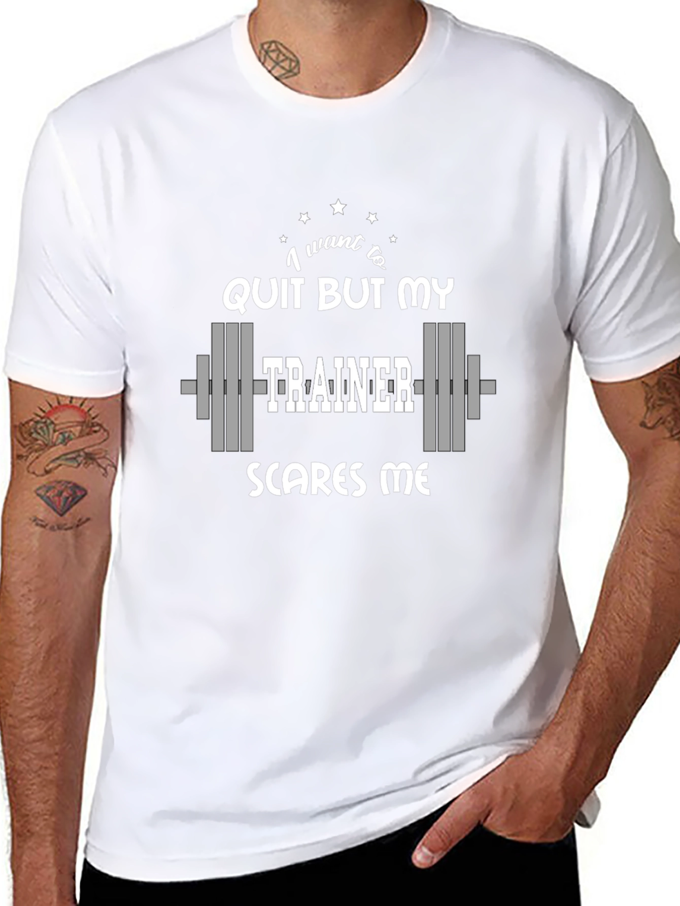Funny Gym Trainer T-Shirt - Workout Motivation