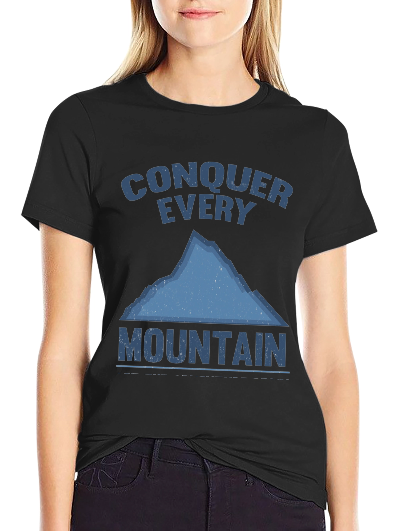 Conquer Every Mountain Graphic T-Shirt