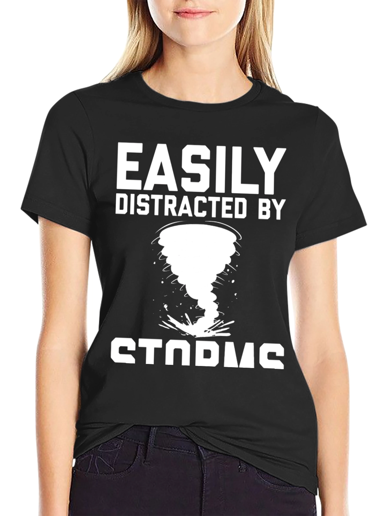 Easily Distracted By Storms T-Shirt