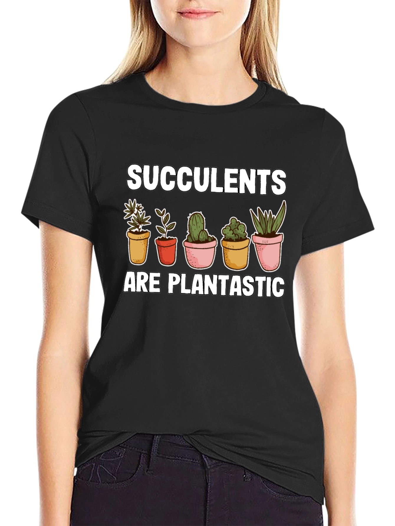 Succulents Plantastic Graphic Tee
