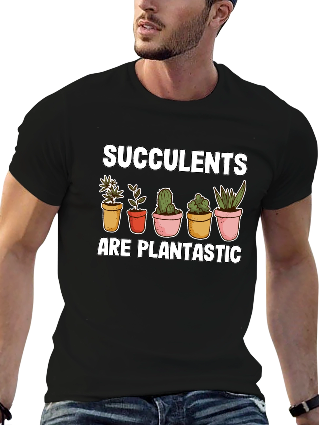 Succulents Plantastic Graphic Tee