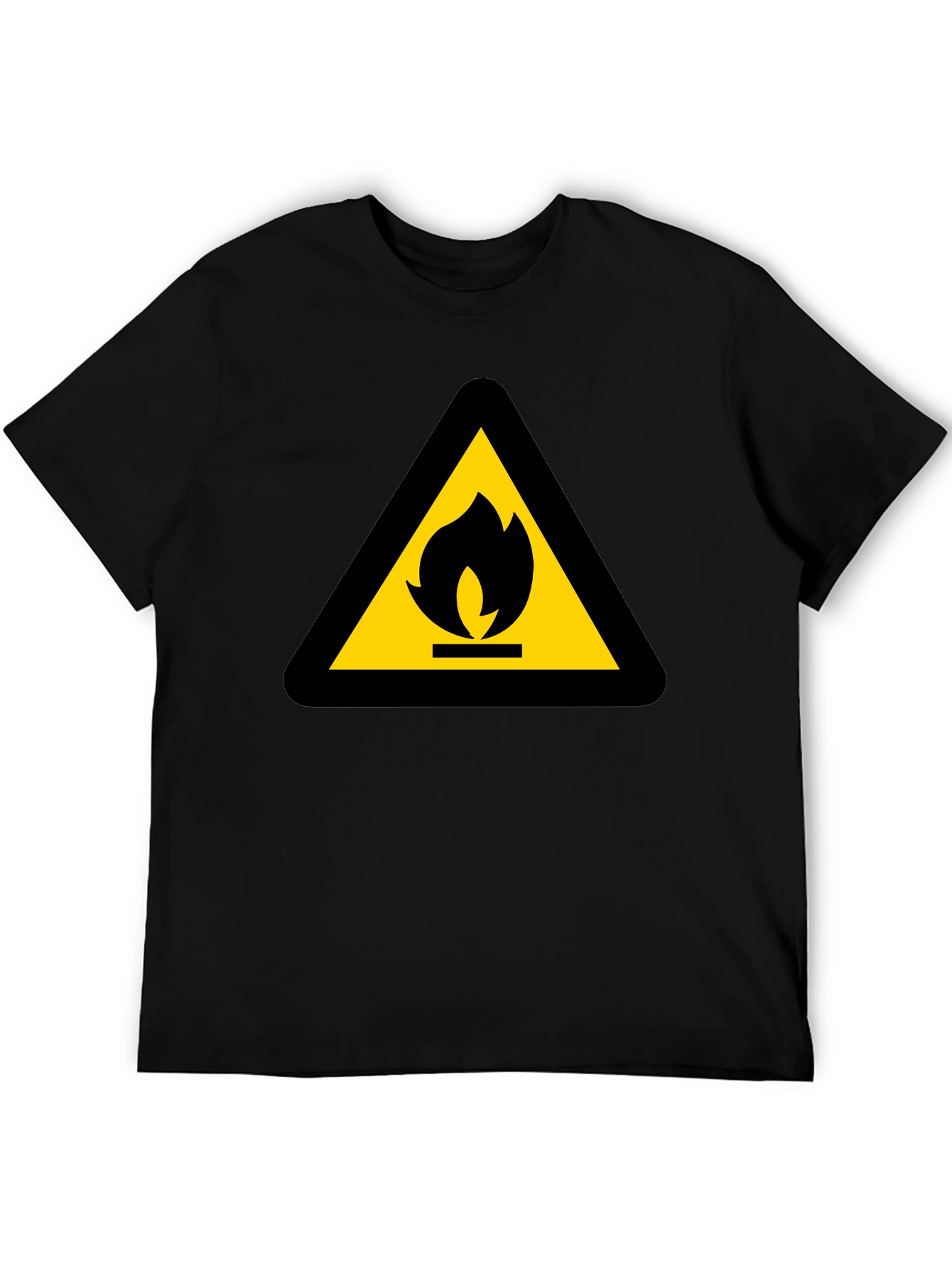 Flammable Hazard Warning T-Shirt