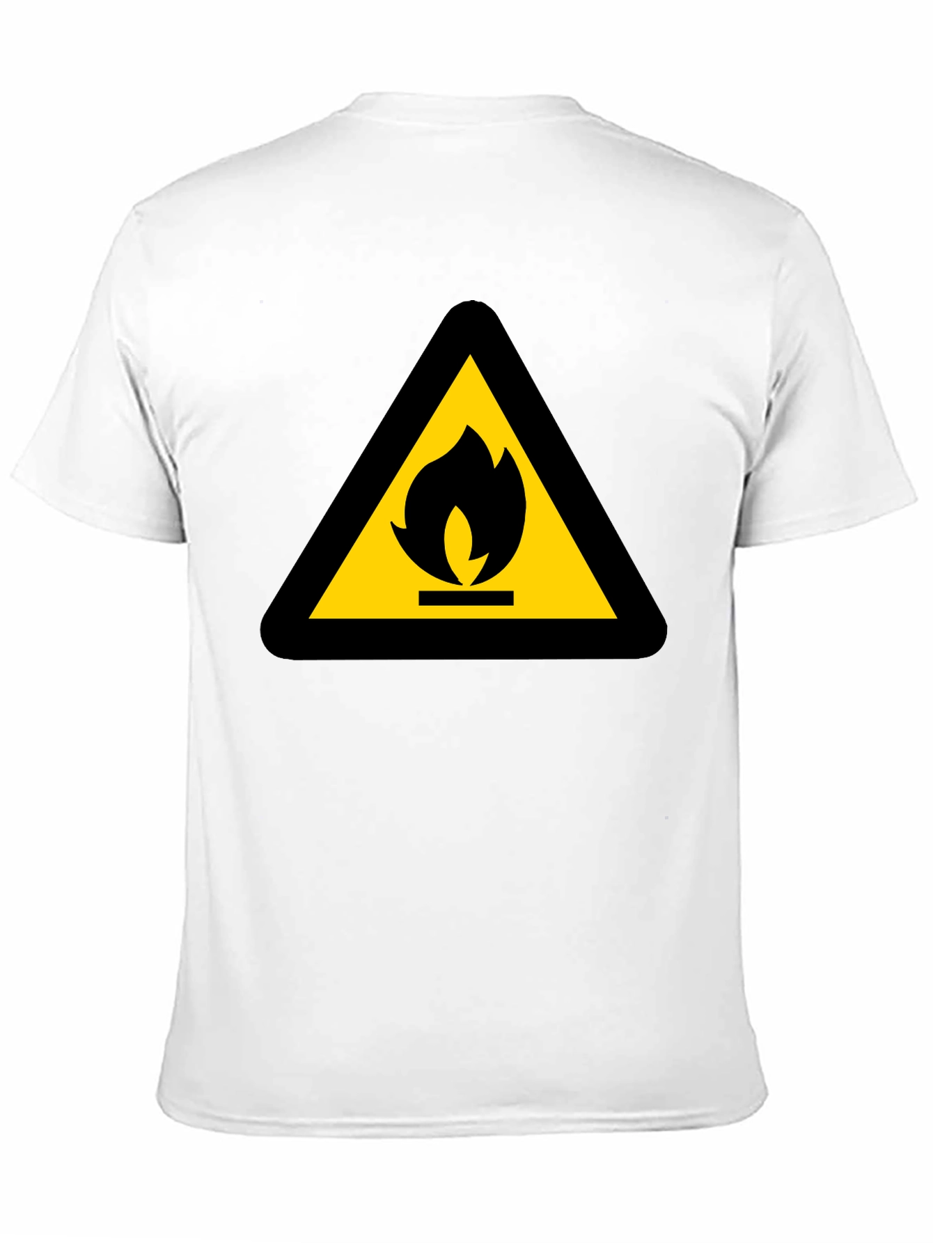Flammable Hazard Warning T-Shirt
