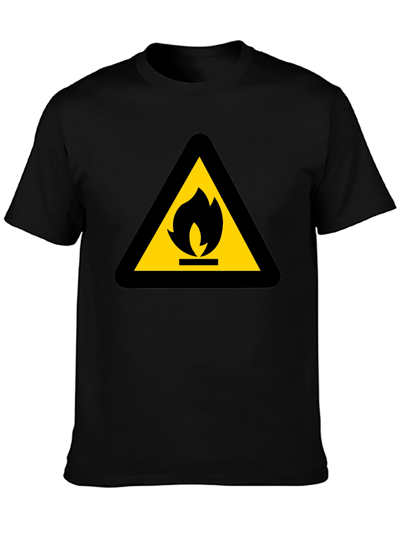 Flammable Hazard Warning T-Shirt