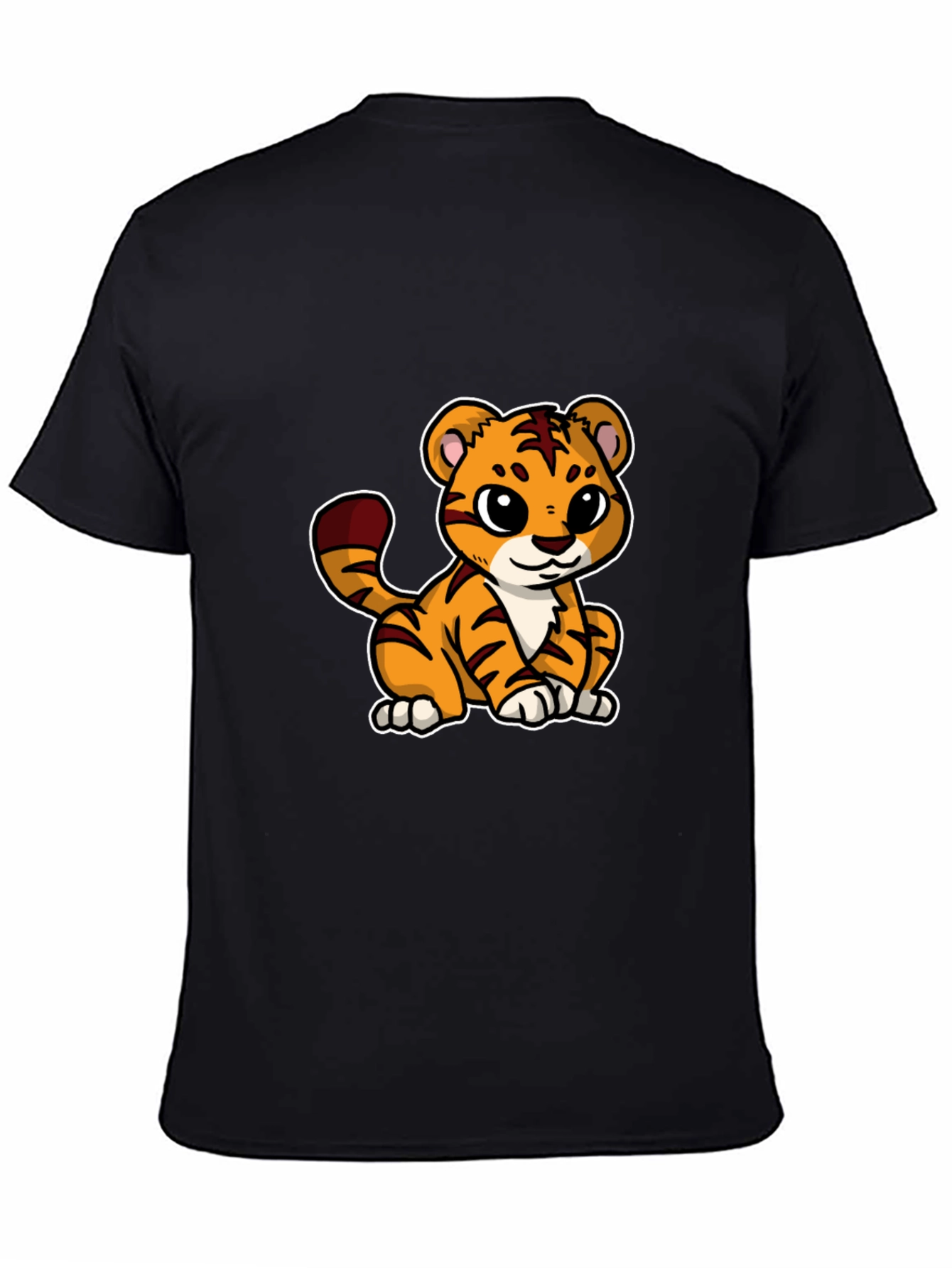 Cute Tiger Graphic T-Shirt