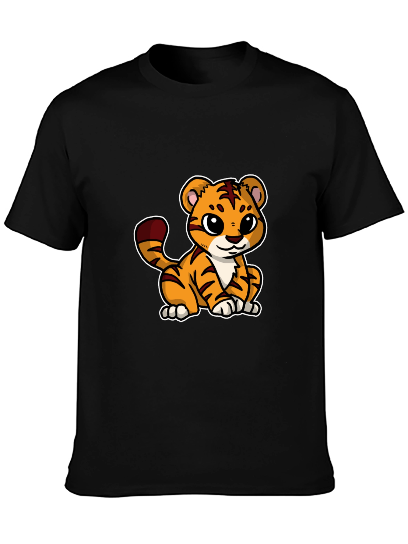 Cute Tiger Graphic T-Shirt