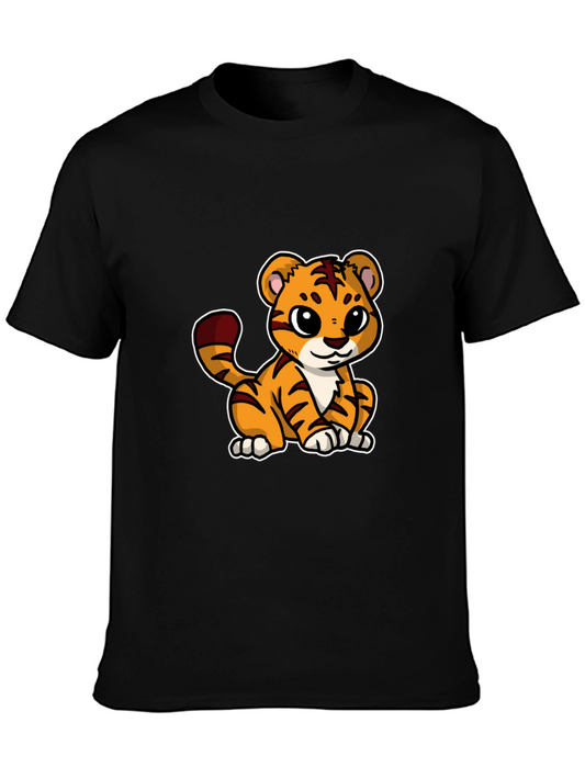 Cute Tiger Graphic T-Shirt