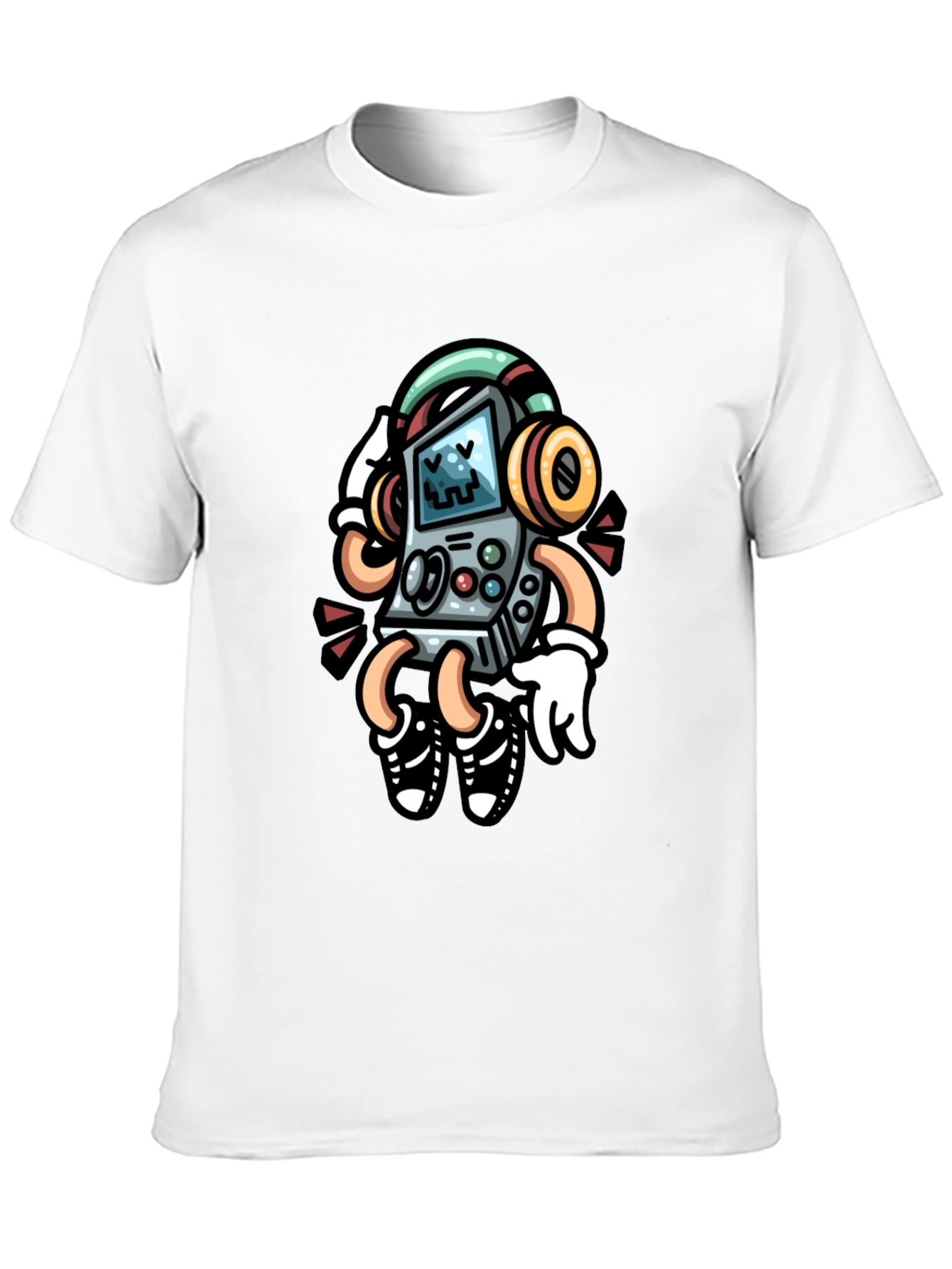 Cartoon Game Console T-Shirt