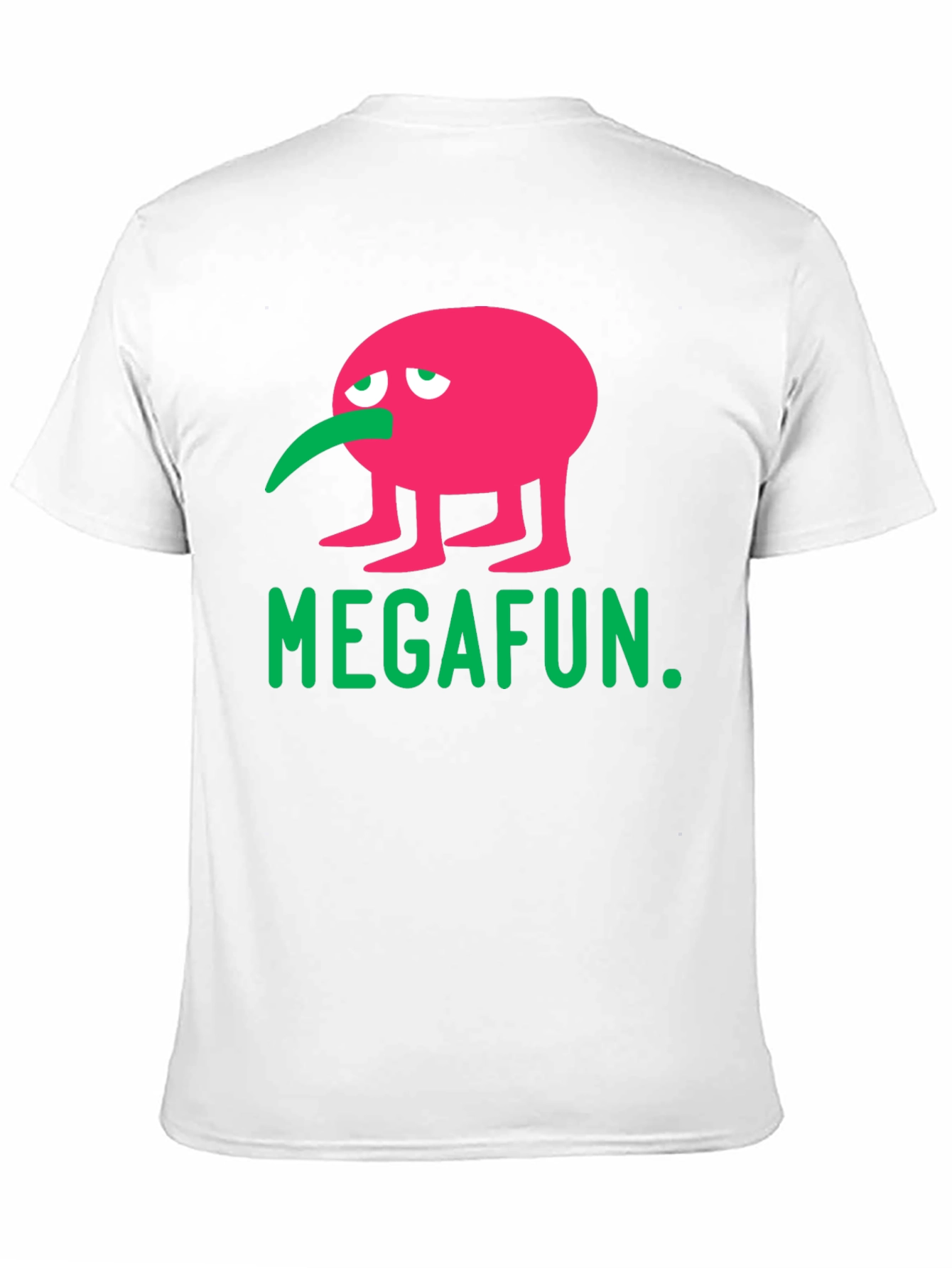 MEGAFUN Pink Character Graphic T-Shirt
