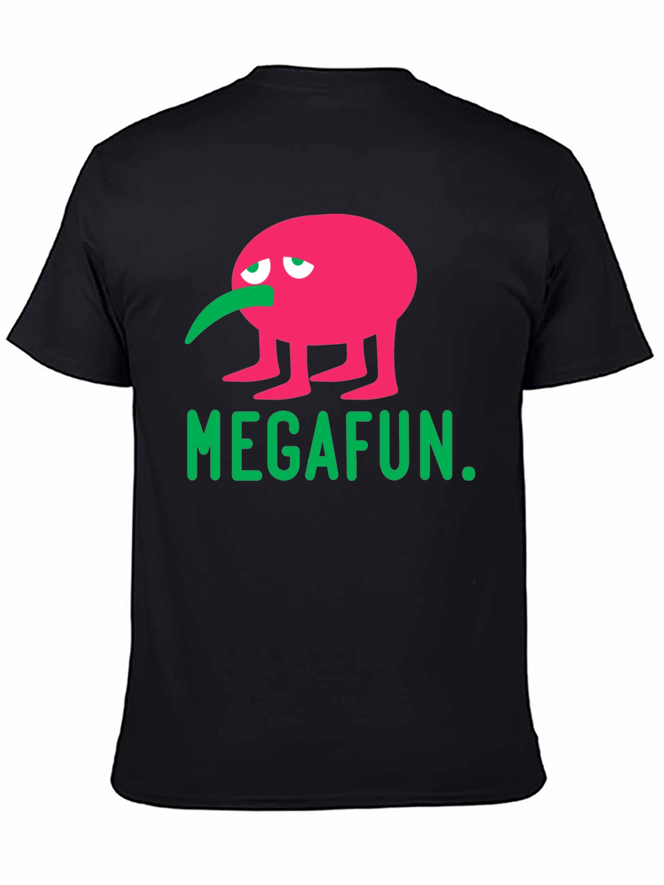 MEGAFUN Pink Character Graphic T-Shirt