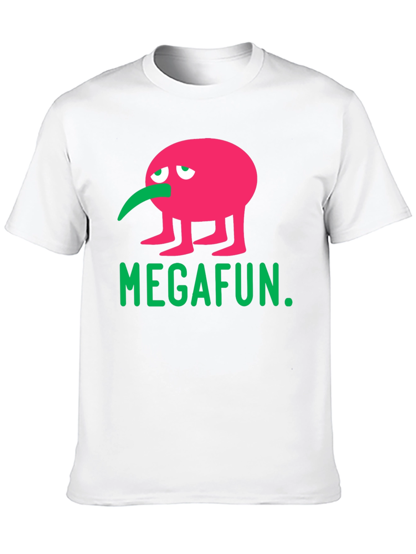 MEGAFUN Pink Character Graphic T-Shirt
