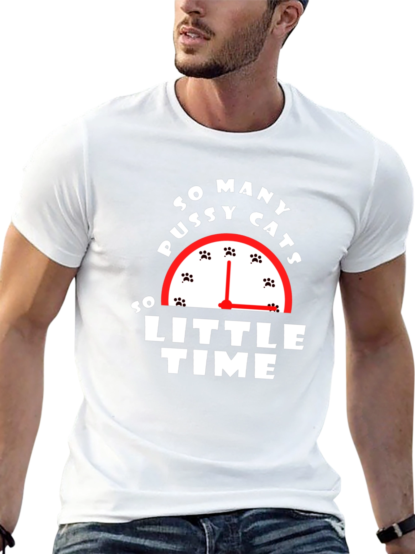 So Many Cats So Little Time Graphic Tee