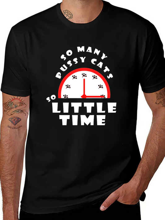 So Many Cats So Little Time Graphic Tee