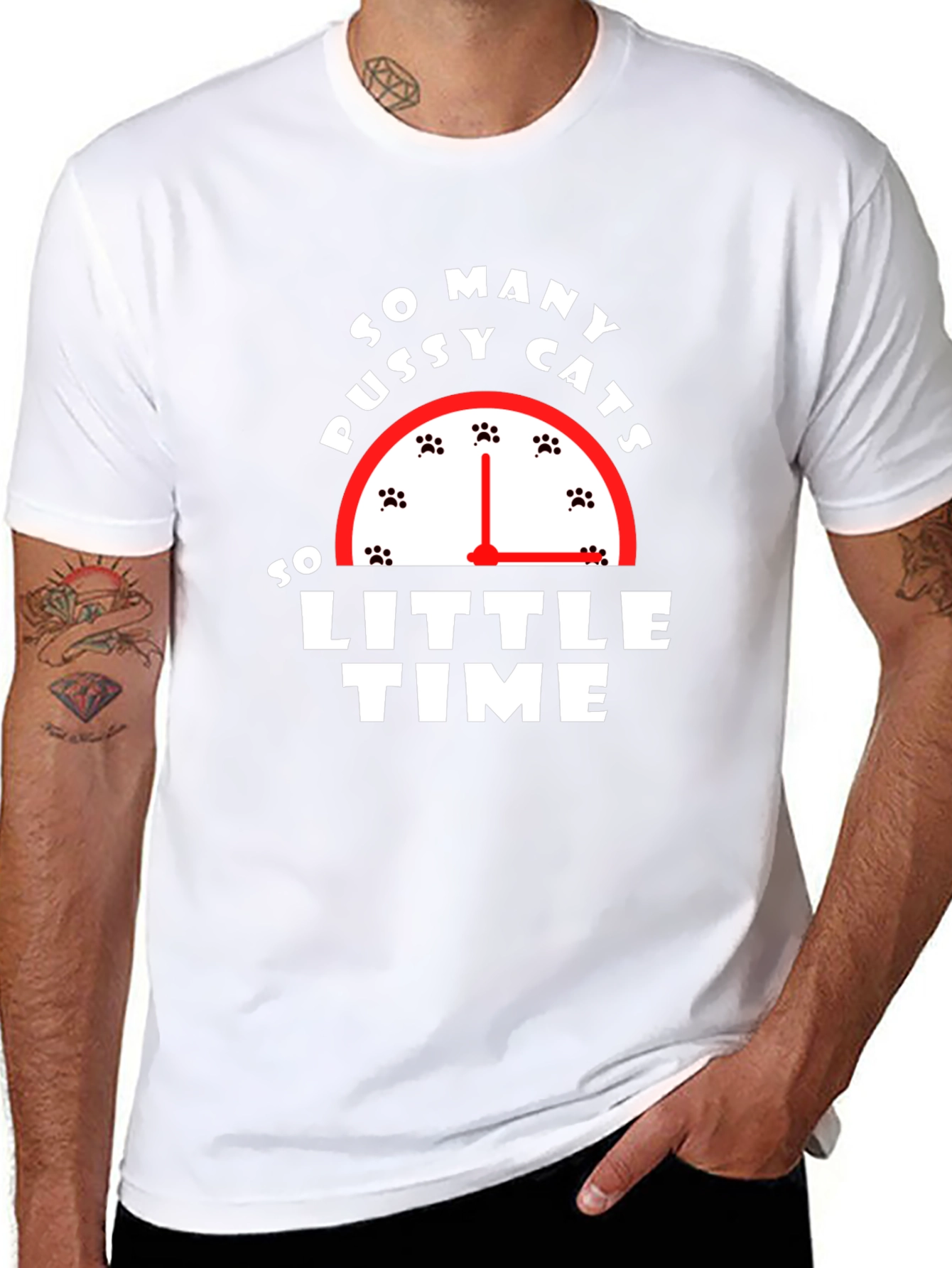 So Many Cats So Little Time Graphic Tee