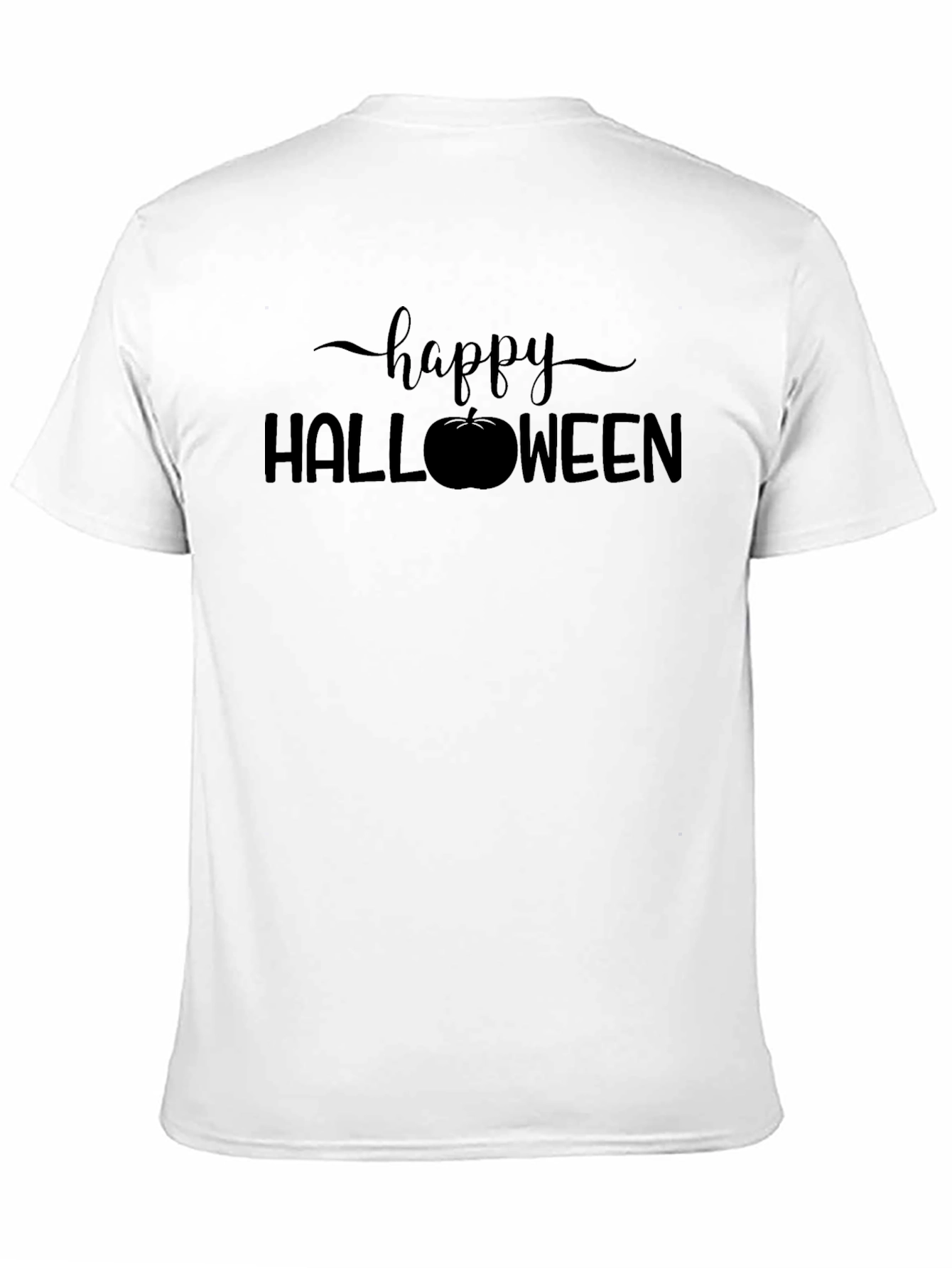 Happy Halloween Black T-Shirt