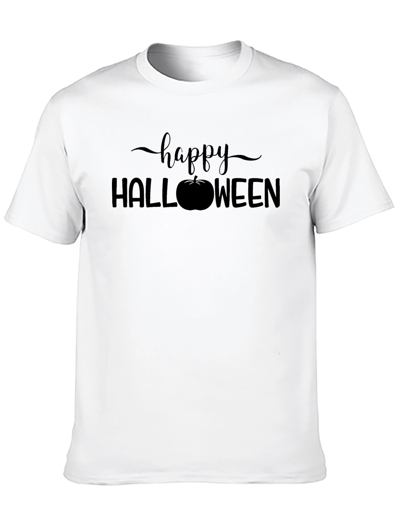 Happy Halloween Black T-Shirt