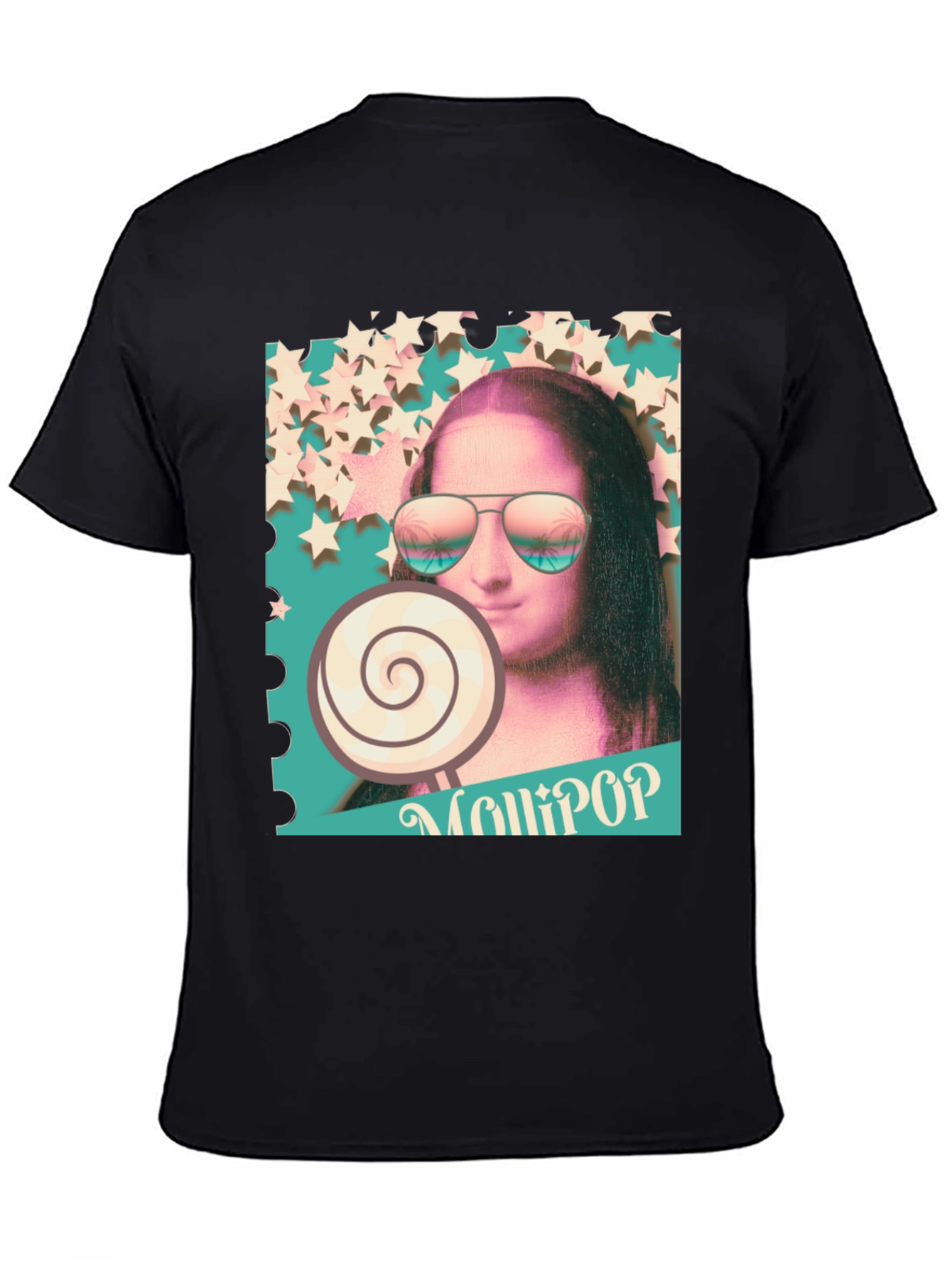 Mona Lisa Lollipop Graphic Tee