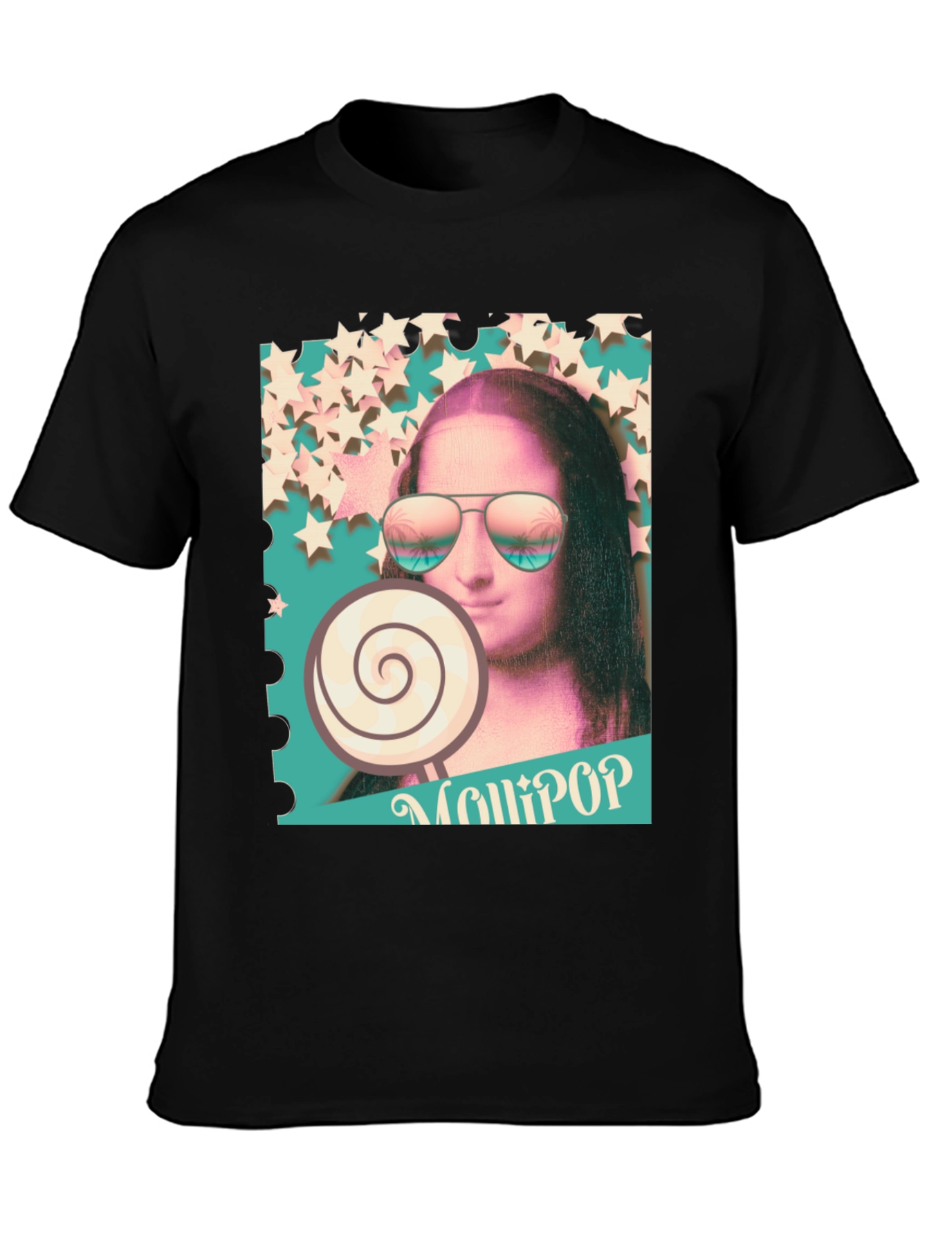 Mona Lisa Lollipop Graphic Tee