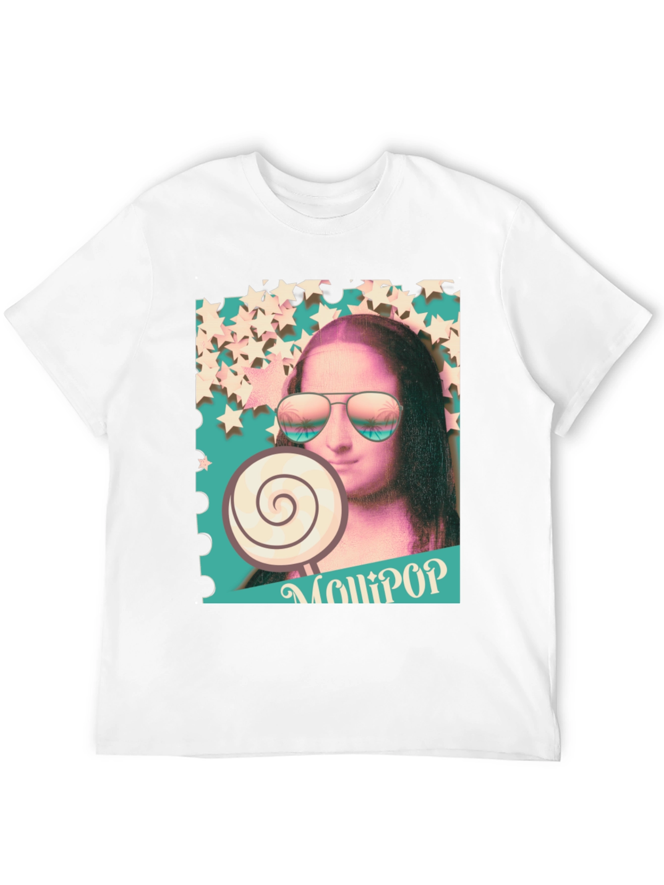 Mona Lisa Lollipop Graphic Tee