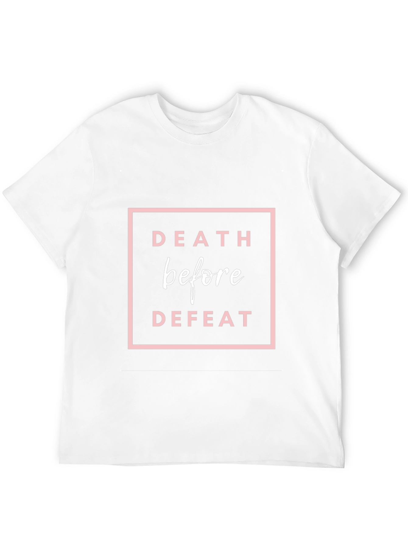 Death Before Defeat Graphic Tee