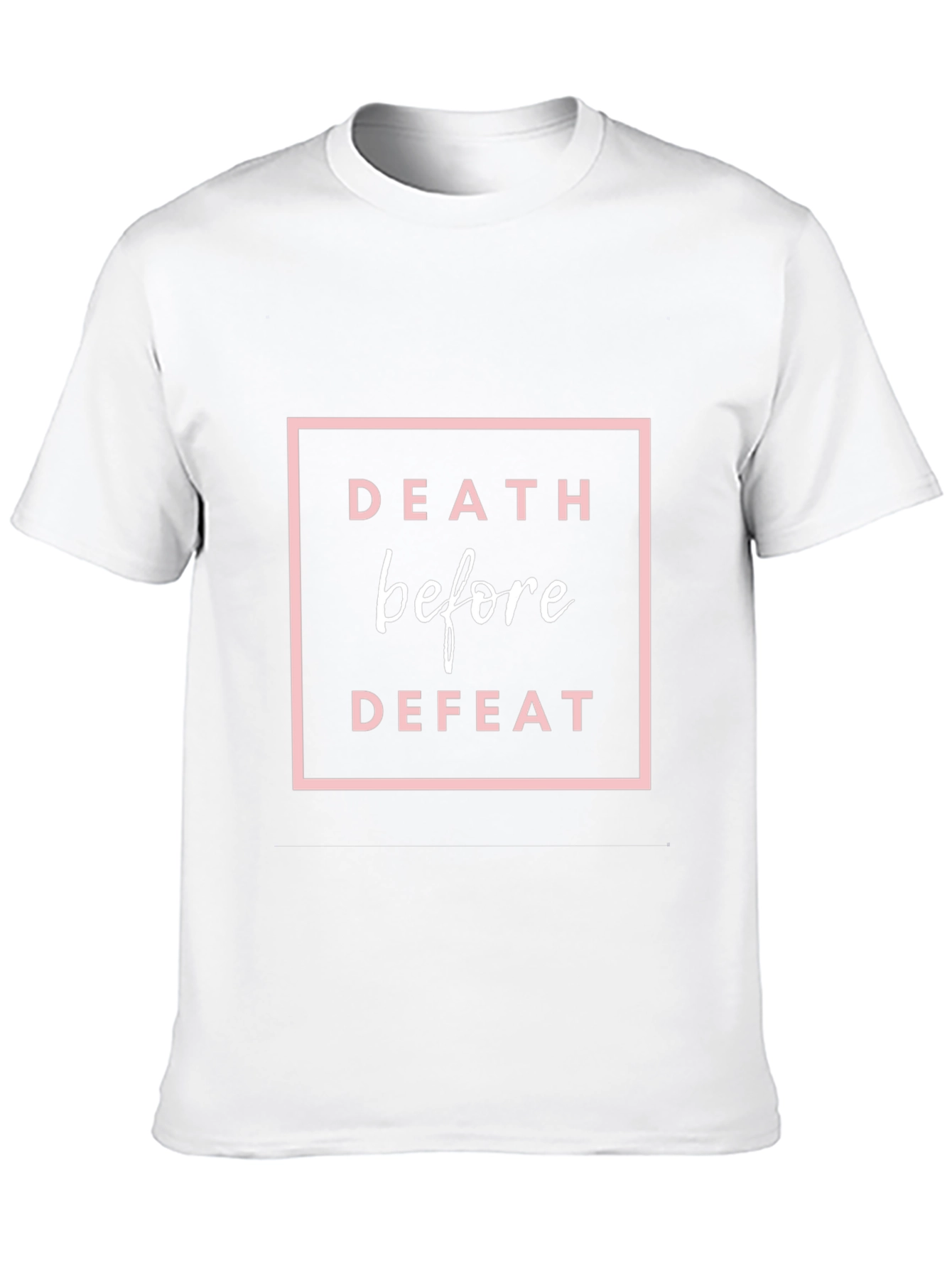 Death Before Defeat Graphic Tee