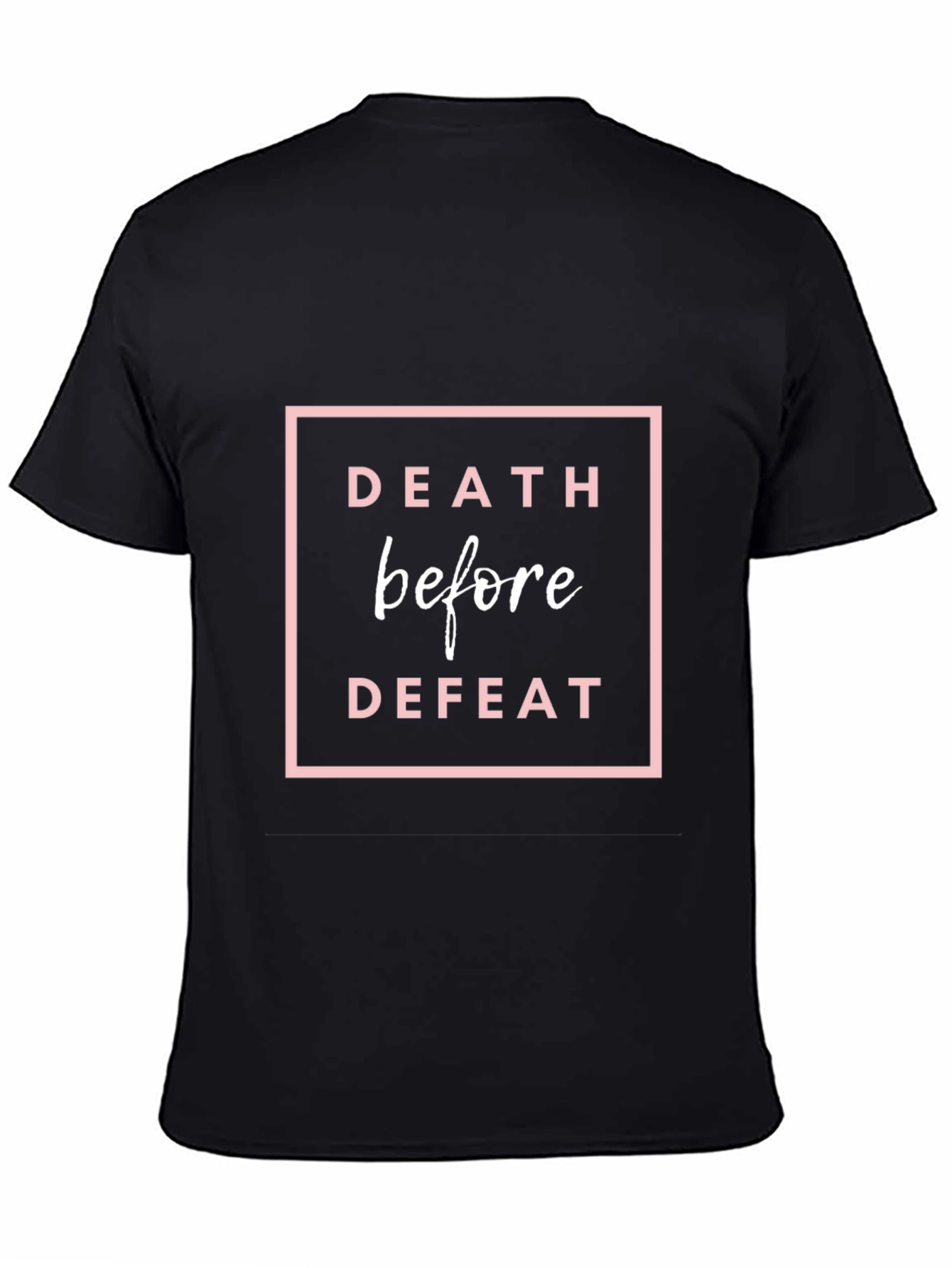 Death Before Defeat Graphic Tee