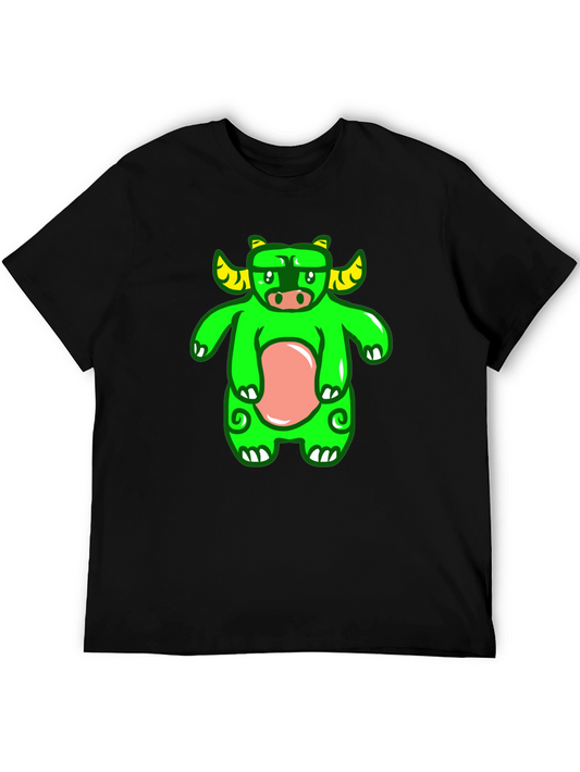 Green Monster Graphic Tee - Casual Style