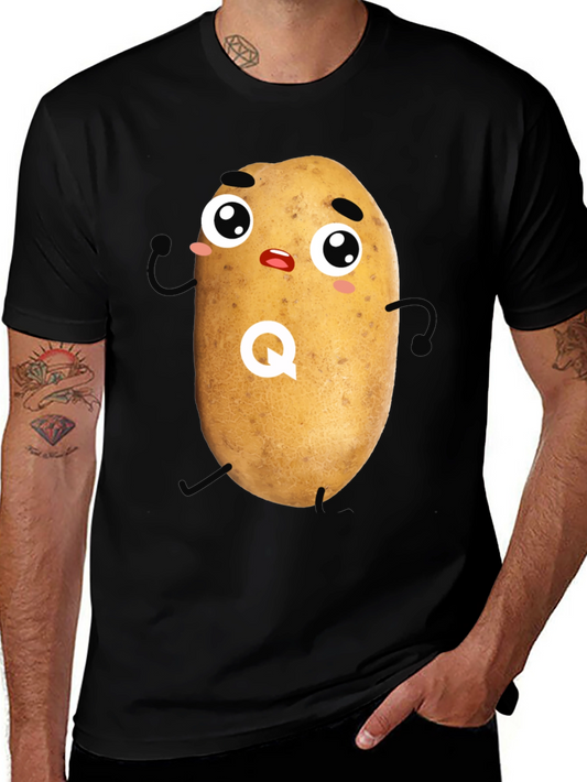 Funny Potato Graphic T-Shirt - Quirky Novelty Tee