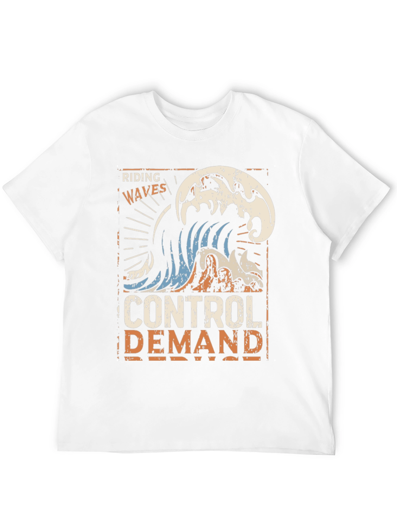 Riding Waves Graphic T-Shirt - Control Demand